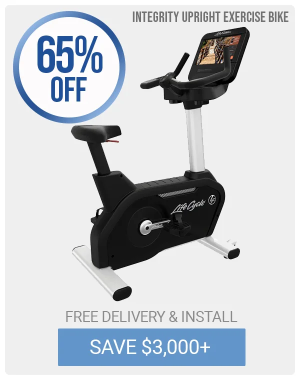 Integrity Lifecycle Upright Exercise Bike - Outlet | 65% OFF