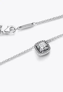 Halo Pendant Collier Necklace