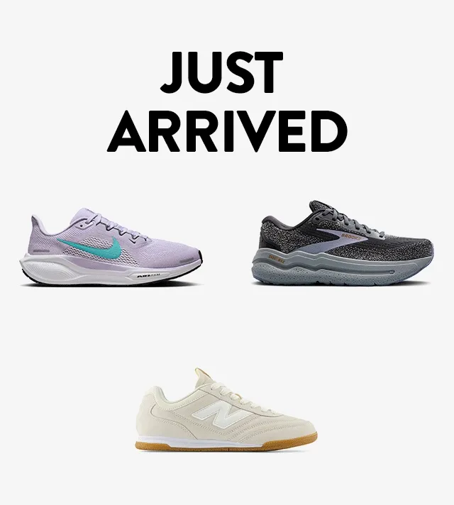 Just arrived. Six styles of sneakers.