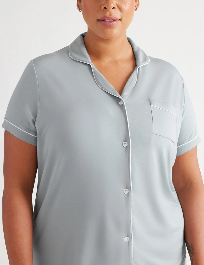 Image of Short Sleeve Modal Sleep Top
