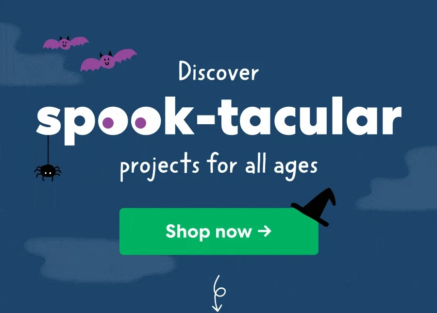 Discover spook-tacular projects for all ages