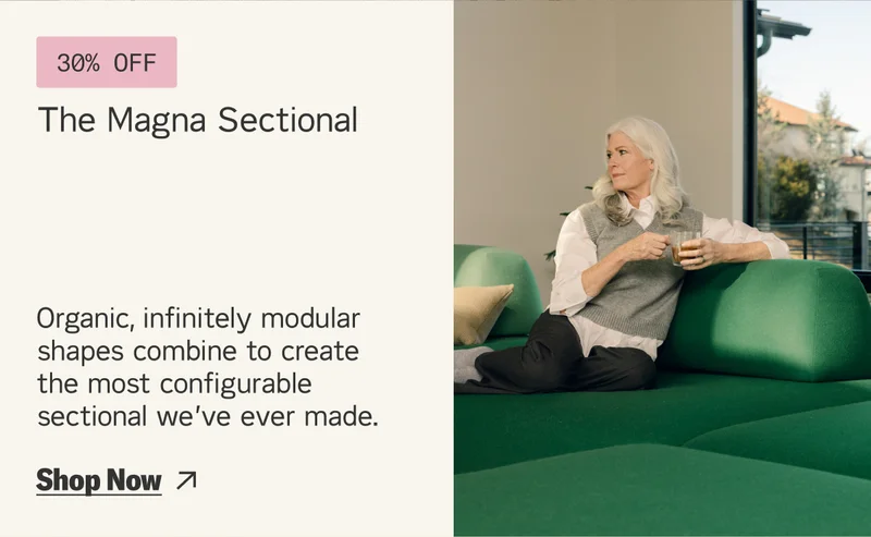 Save 30% on The Magna Sectional