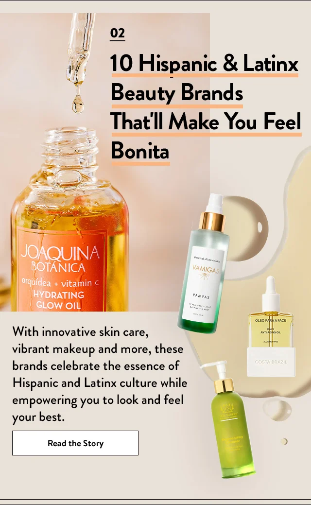 Four bottles of skin care products.