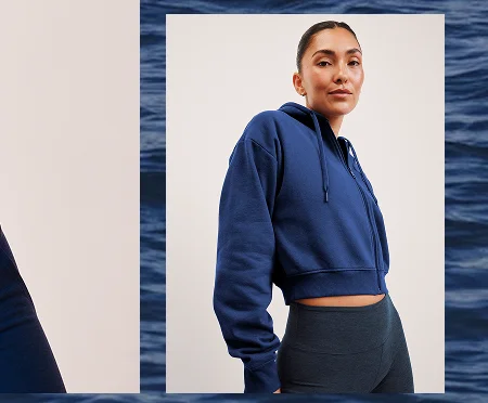 LuxeFleece Zip Up Hoodie