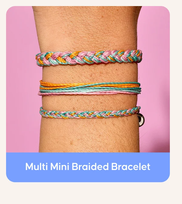 Multi Mini Braided Bracelet