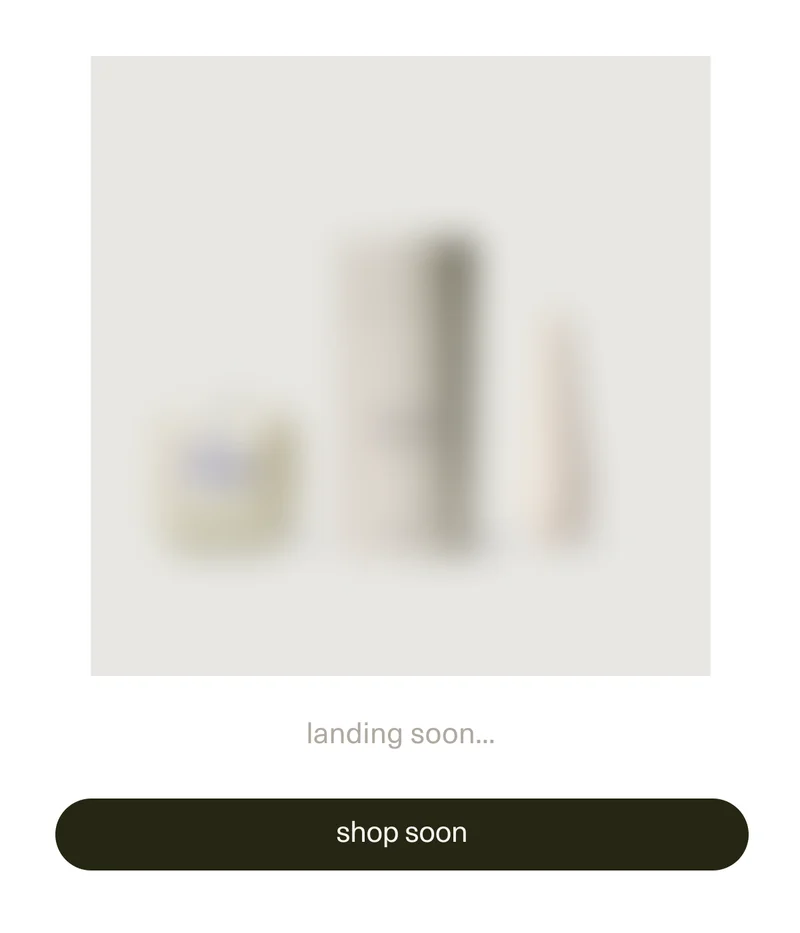 landing soon... | [ shop soon ]