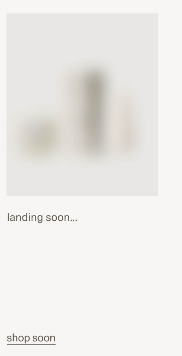 landing soon... | shop soon