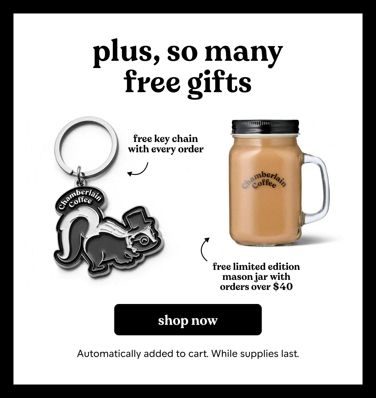 so many free gifts. shop now.