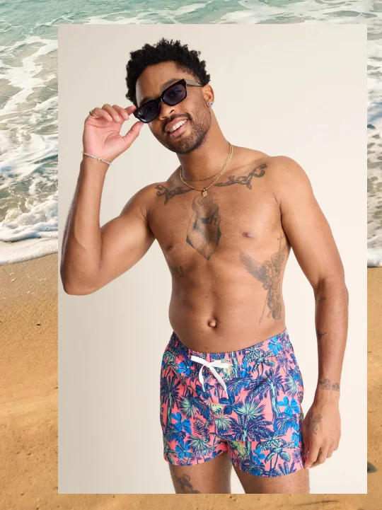 Classic Swim Trunk: The Wild Things 4"