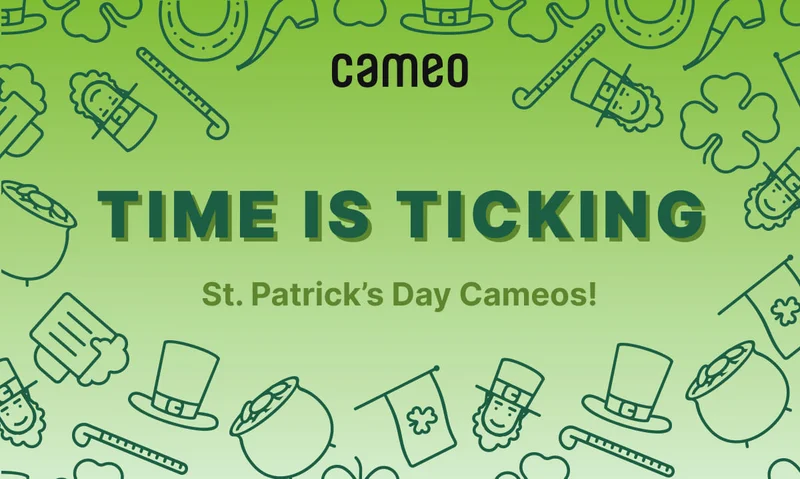 Flash Sale St Patricks Day Cameos