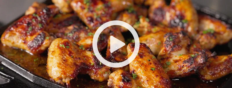 Fire‑Roasted Chicken Wings