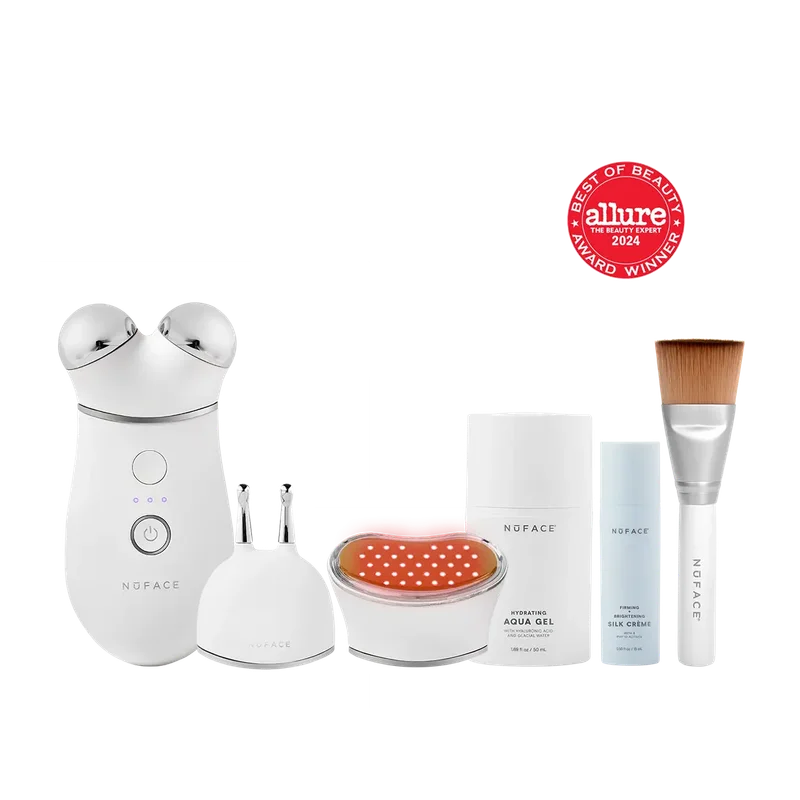 Image of TRINITY+ Complete Set - Smart Microcurrent + LED Red Light Facial Toning Kit