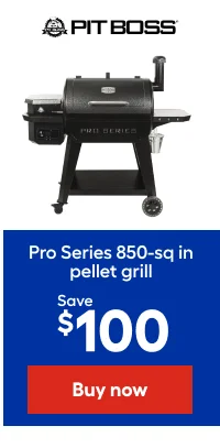 Pro Series 850-sq in pellet grill Save $100