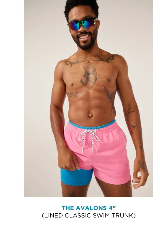 Lined Classic Swim Trunk: The Avalons 4"