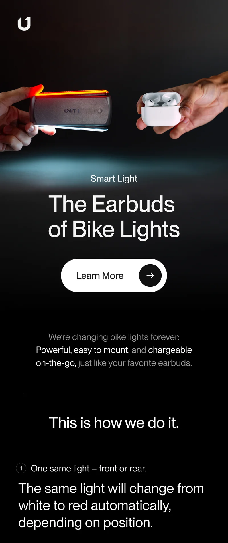 The Earbuds of Bike Lights
