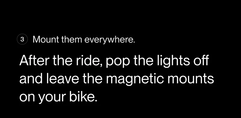 Mount them everywhere.