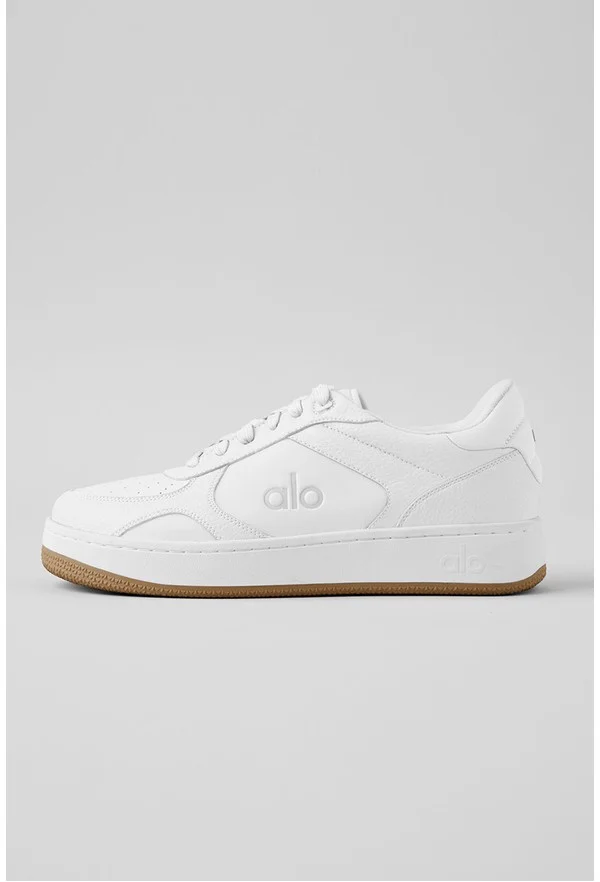 Alo Recovery Mode Sneaker - Natural White/Gum - Natural White/Gum / 6.5M/8W