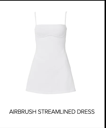 AIRBRUSH STREAMLINED DRESS