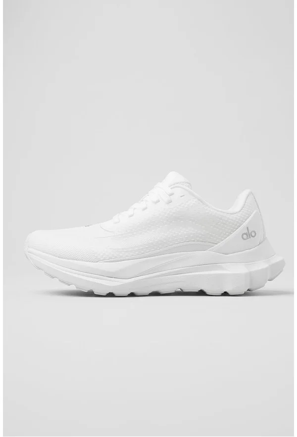 Alo Runner - White/White - White/White / 3.5M/5W