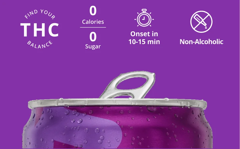 FIND YOUR BALANCE | 0 CALORIES 0 SUGAR | ONSET IN 10-15 MIN | NON-ALCOHOLIC