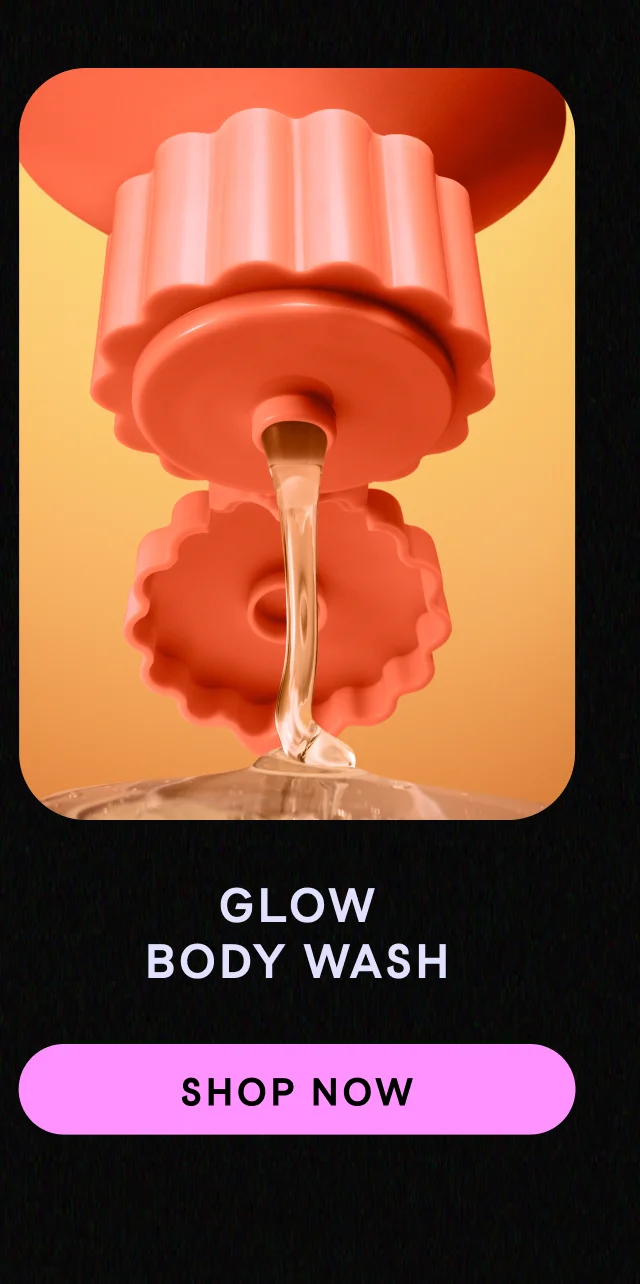 Glow body wash