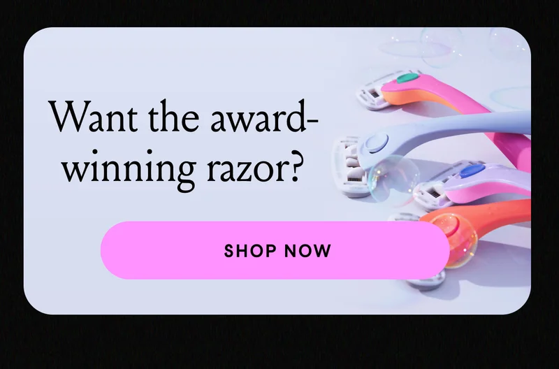 Running low on refills? Get more blades.