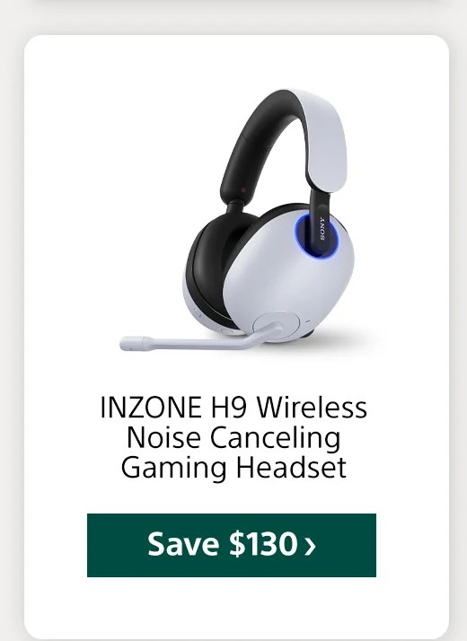 INZONE H9 Wireless Noise Canceling Gaming Headset Save