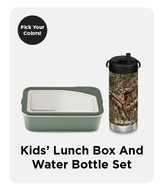 Lunch Box and Water Bottle Set