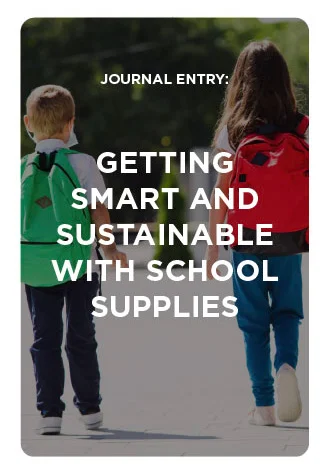 Getting Smart with Sustainable School Supplies