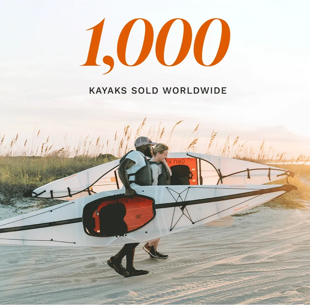 OVER 100,000 KAYAKS SOLD WORLDWIDE OVER 100,000 KAYAKS SOLD WORLDWIDE