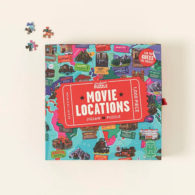 Movie Locations Puzzle & Trivia Game