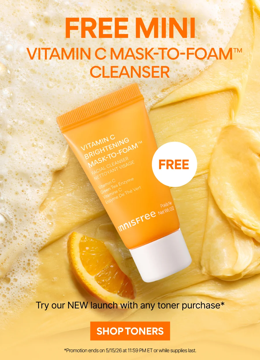 FREE Mini Vitamin C Mask-to-Foam™ Cleanser w/ Toner Purchase