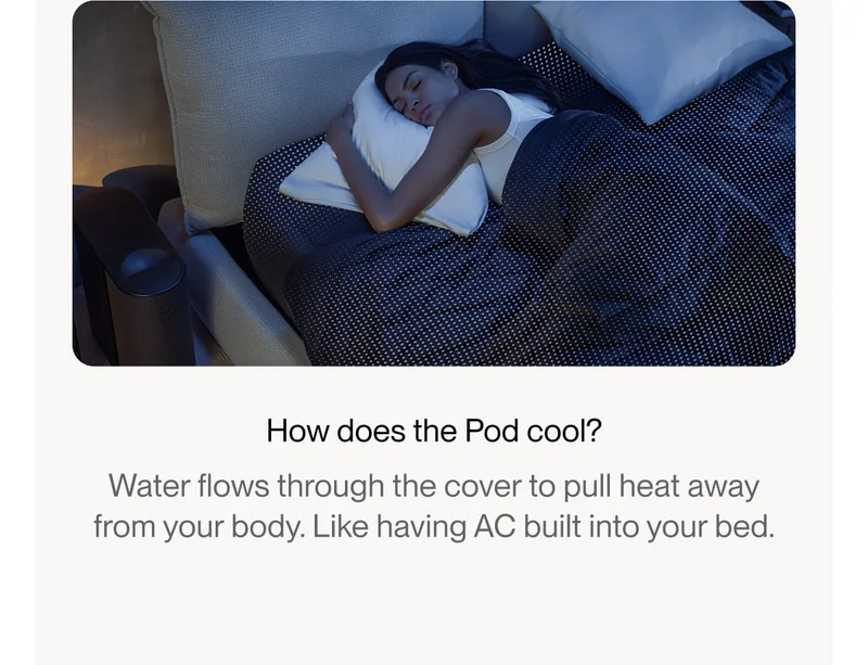 How does the Pod cool?