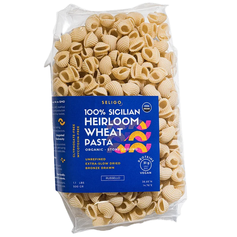 Image of Organic Conchiglie Pasta - 100% Sicilian Heirloom Wheat