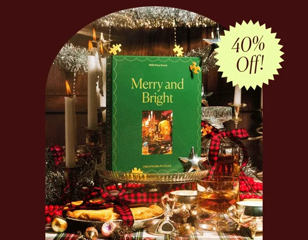 40% Off Merry and Bright