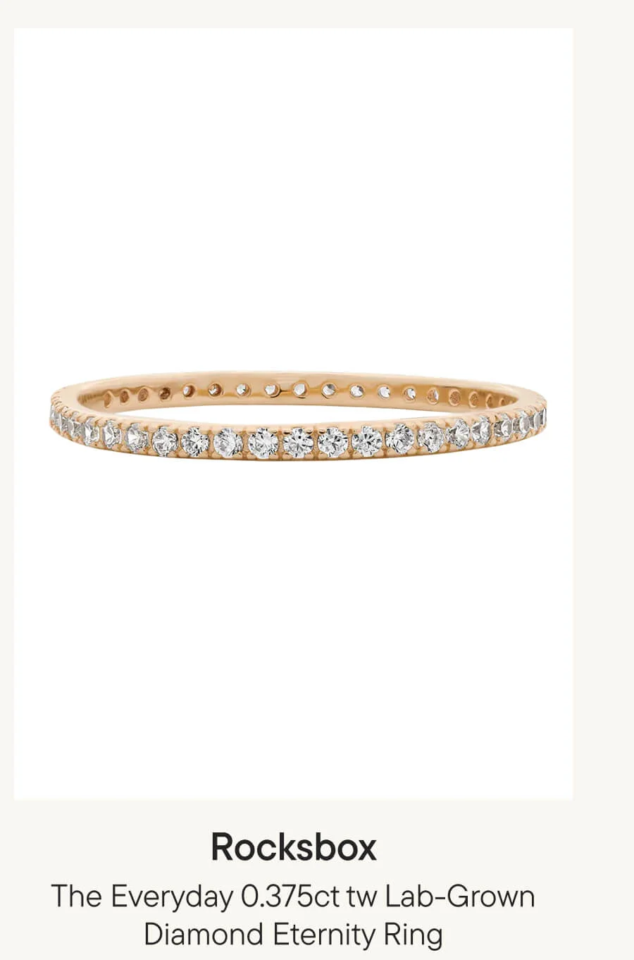 The Everyday 0.375ct tw Lab-Grown Diamond Eternity Ring