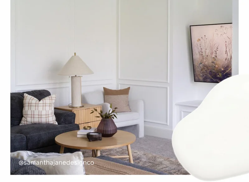Living room featuring Whipped