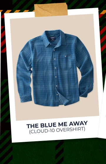 Cloud-10 Overshirt: The Blue Me Away