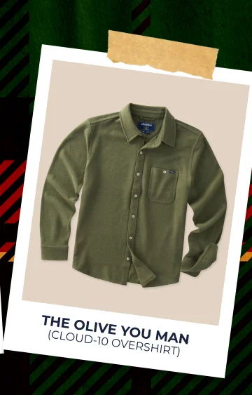 Cloud-10 Overshirt: The Olive You Man