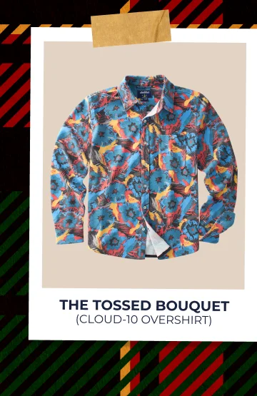 Cloud-10 Overshirt: The Tossed Bouquet
