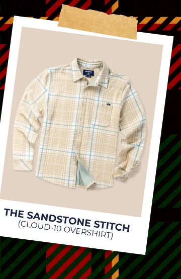 Cloud-10 Overshirt: The Sandstone Stitch