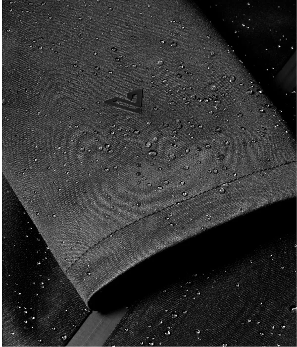 Detail shot of the Overcast Jacket sleeve.