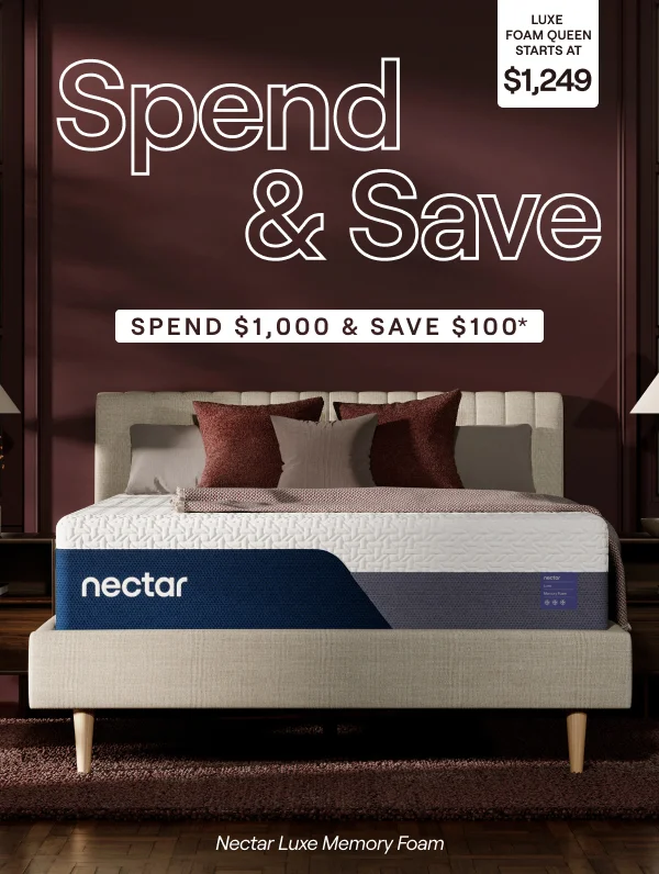 Spend $1,000 & Save $100*