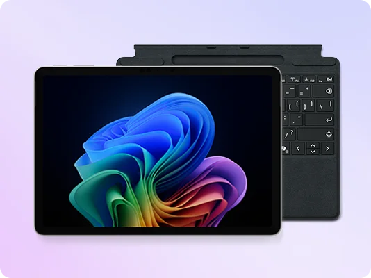 Surface Pro, Copilot+ PC and Pro Keyboard Bundle.