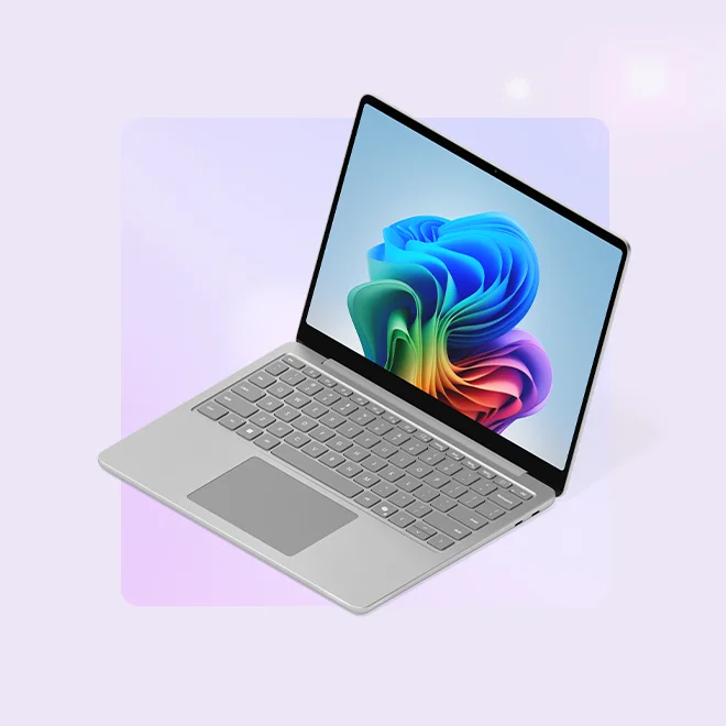 Choose your new Surface Laptop, Copilot+ PC.