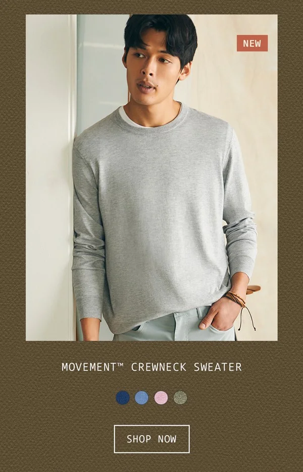 Movement Crewneck Sweater