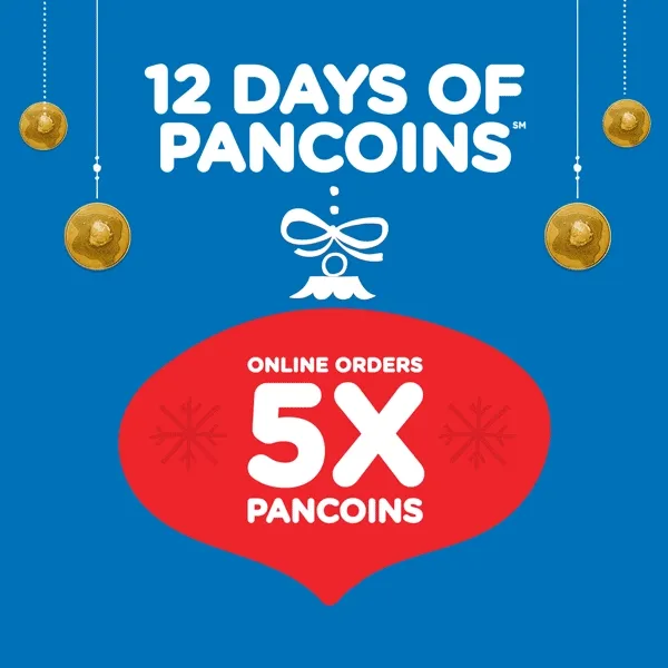 12 Days of PanCoins℠ 5X PanCoins on Online Orders