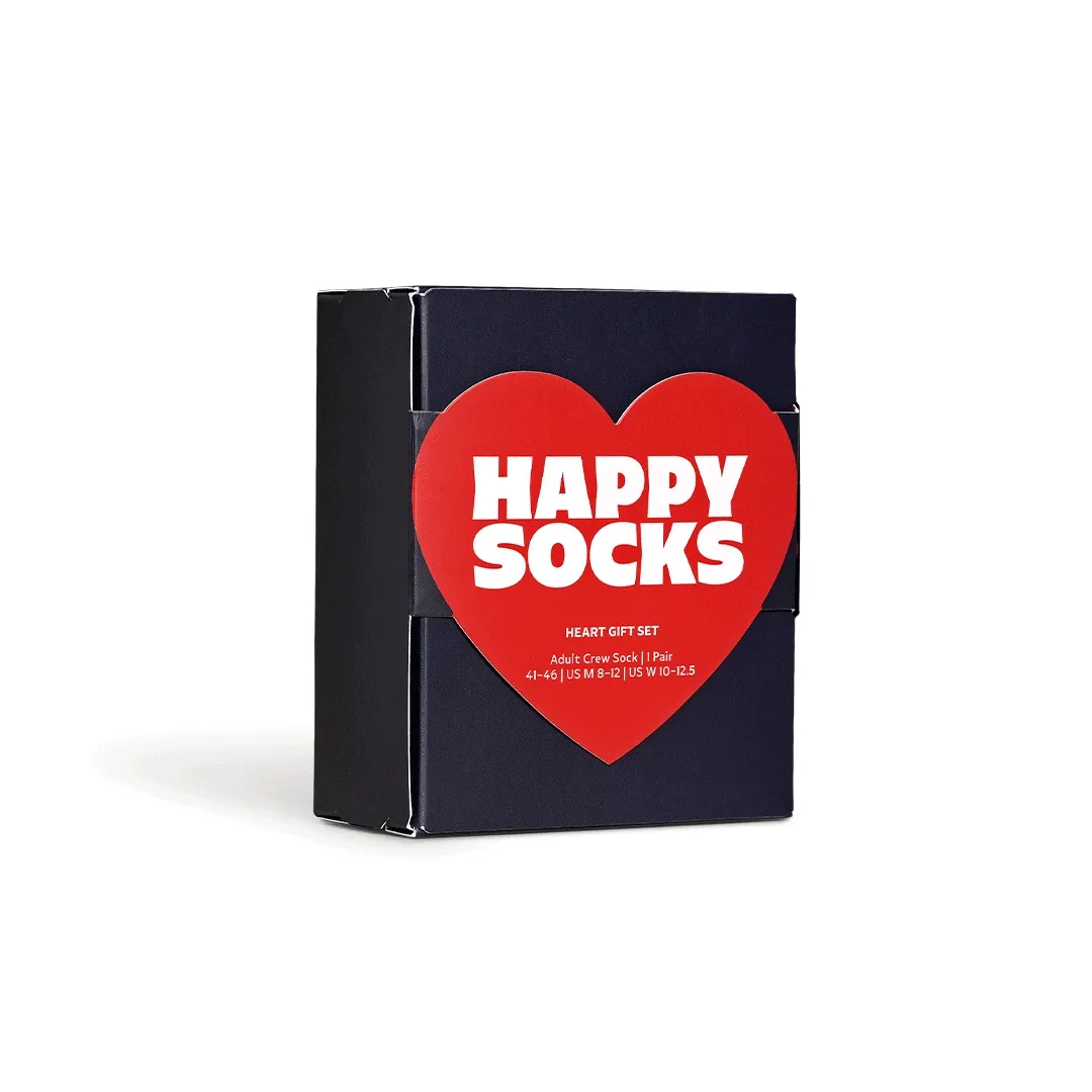 1-Pack Heart Sock Gift Set
