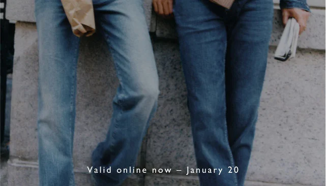 Valid online now - January 20