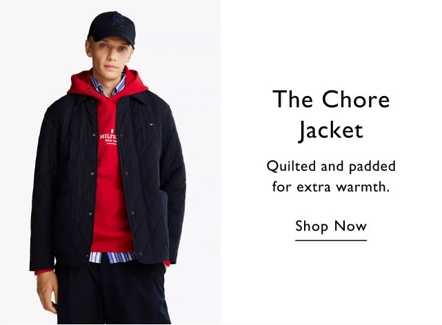The chore jacket                                            Quilted and padded for extra warmth                                            Shop now